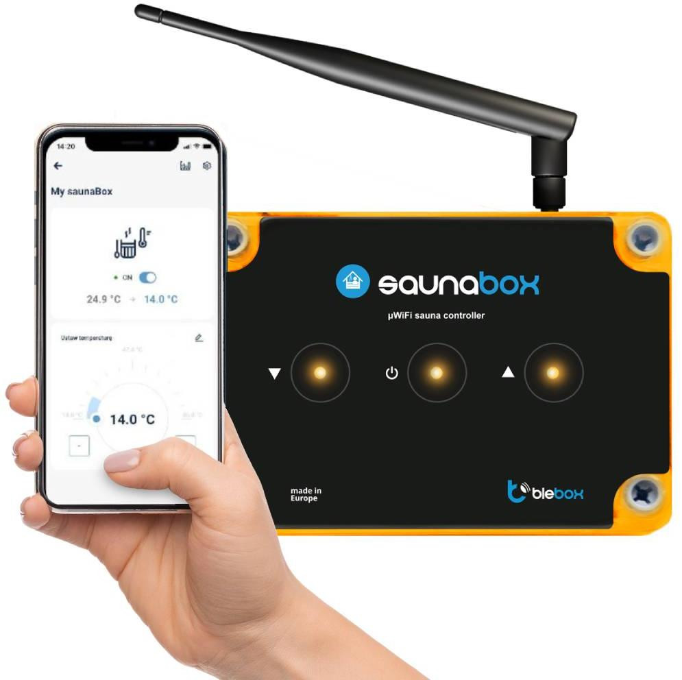 Modul ovládania sauną saunabox PRO BleBox