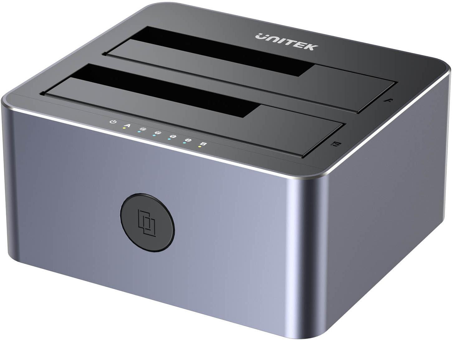 Unitek Stanica klonovacia dyski 2 x SATA 2,5"/3,5" USB 5Gbps