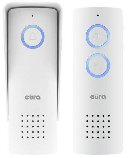 Videovrátnik bezdrôtový Eura ADP-80A3 biely