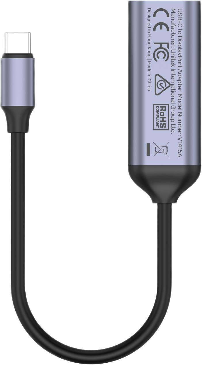 Adapter Unitek USB-C na DisplayPort 1.4 8K 60Hz – Obrázok 3