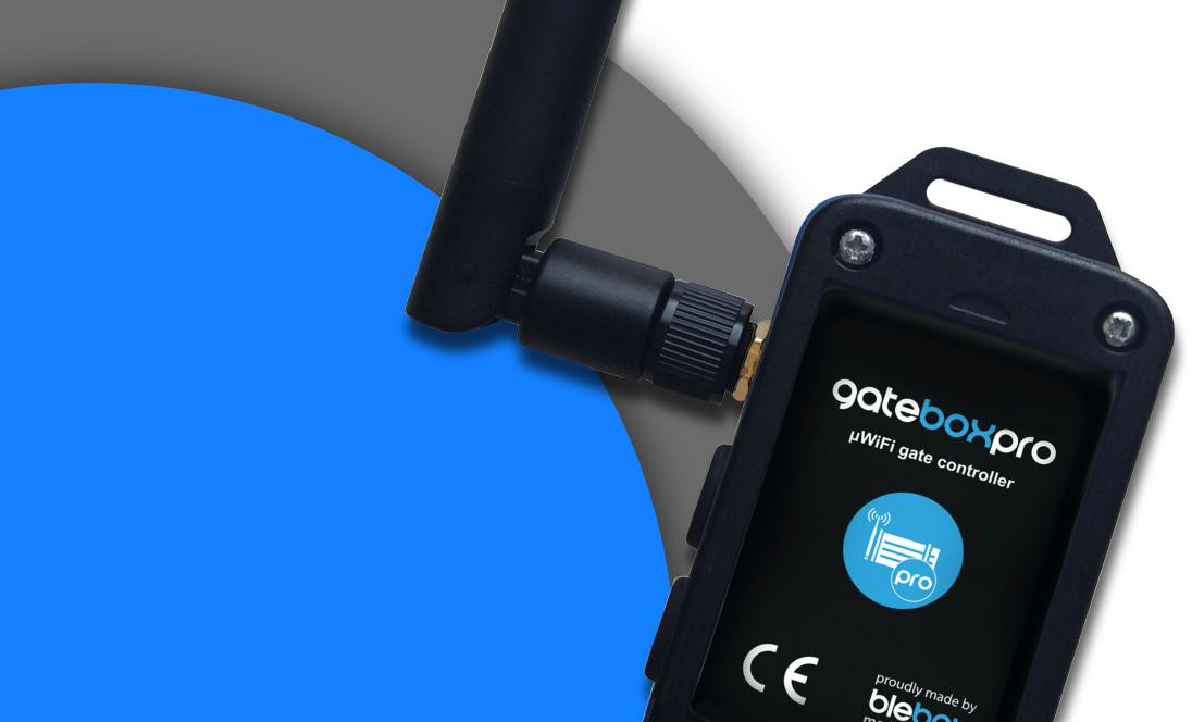 Modul bránový gatebox PRO s zewnętrzną anténou BleBox – Obrázok 2