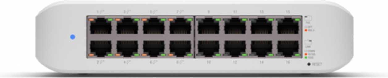 Ubiquiti Unifi Switch Gen2 (USW-Lite-16-PoE) – Obrázok 5