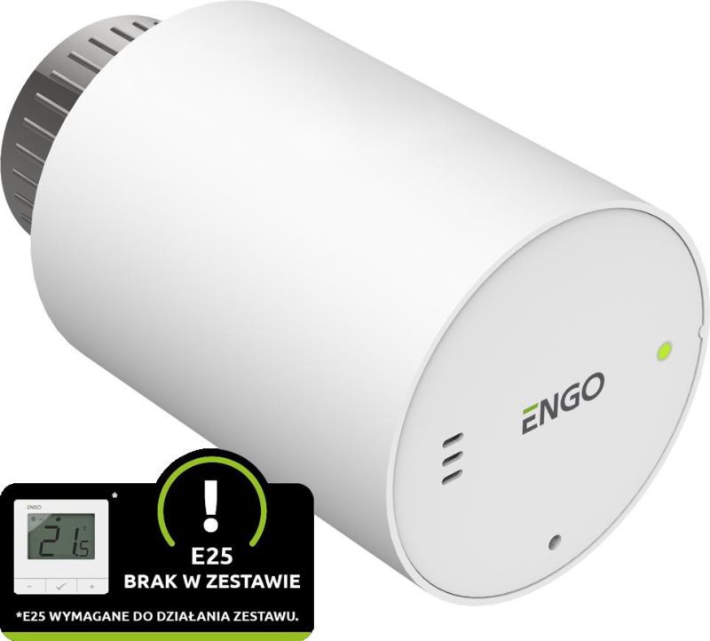 ENGO Controls ETRV-M30 - Bezprz., elektronická hlavica grzejnikowa