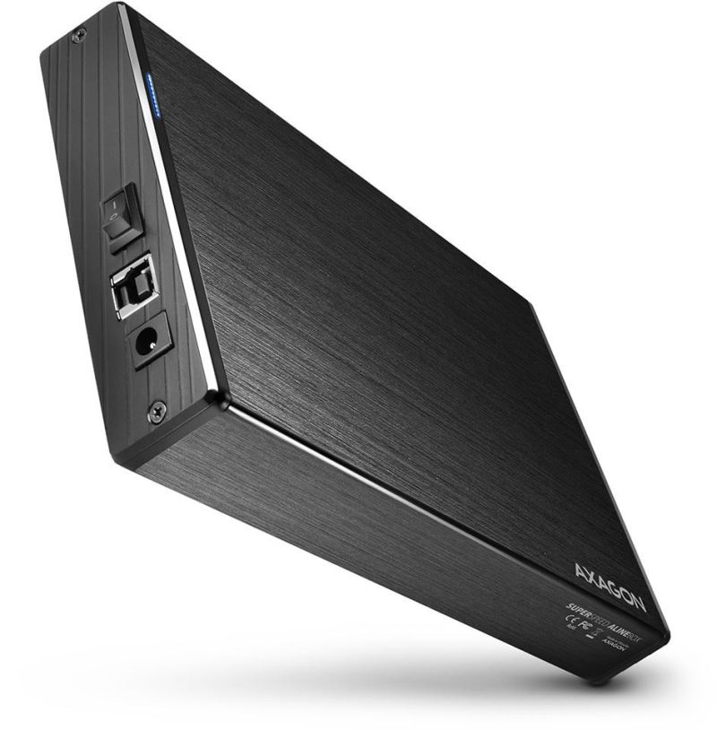 Skrinka vonkajšia AXAGON EE35-XA3 hliníková, USB 3.2 Gen 1 SATA 3G 3.5"