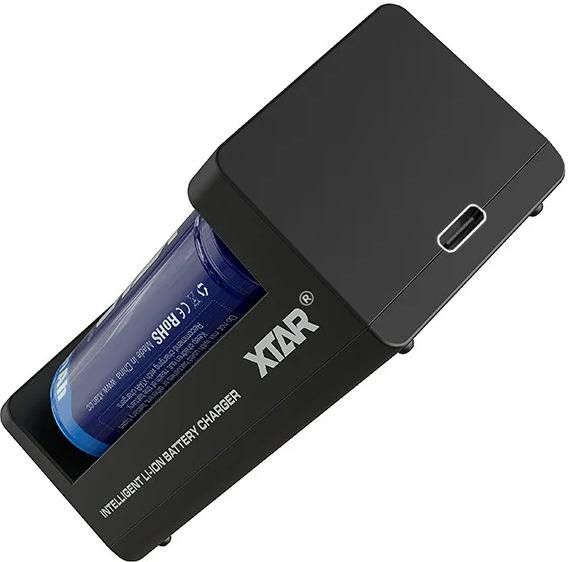 Nabíjačka do akumulátorov valcových Li-ion 18650 Xtar MC2C USB-C – Obrázok 3