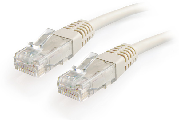 PATCHCORD KAT5E UTP 10M SZARY
