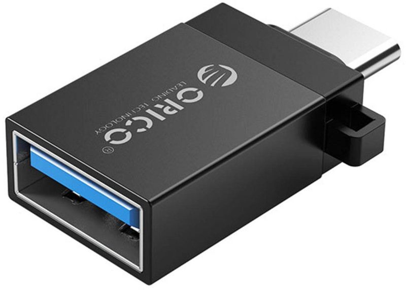 Adapter Orico USB-C na USB-A 3.1 alu zawieszka