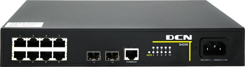 Switch DCN S4200-10P-SI L2 8xRJ45/2xSFP