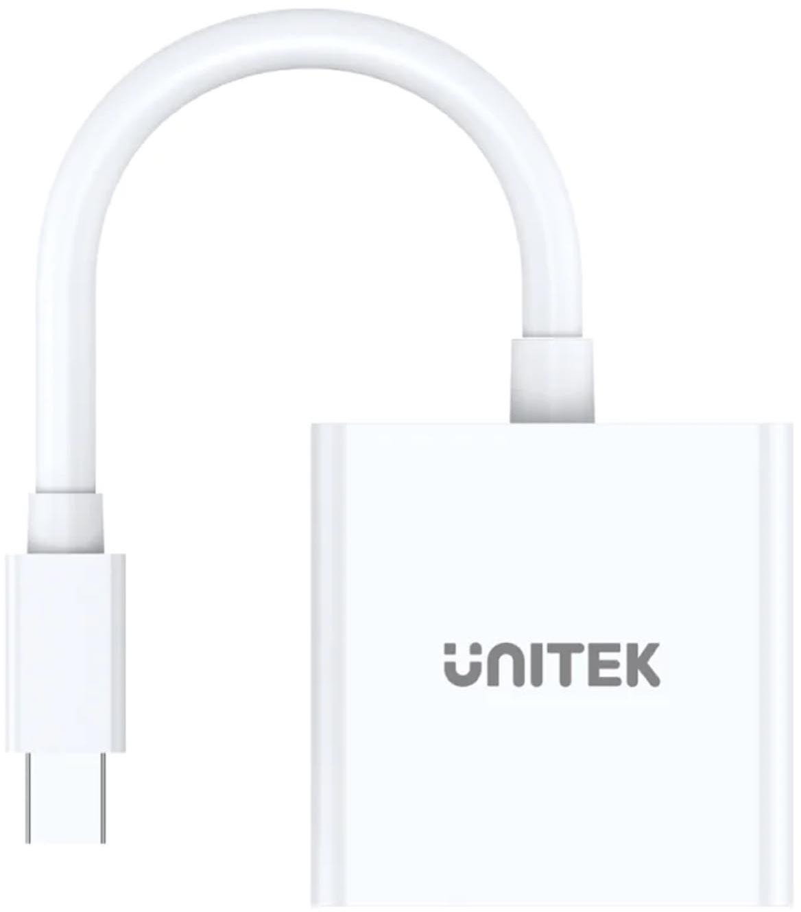 Adapter Unitek Y-6326WH miniDisplayPort na DVI – Obrázok 2