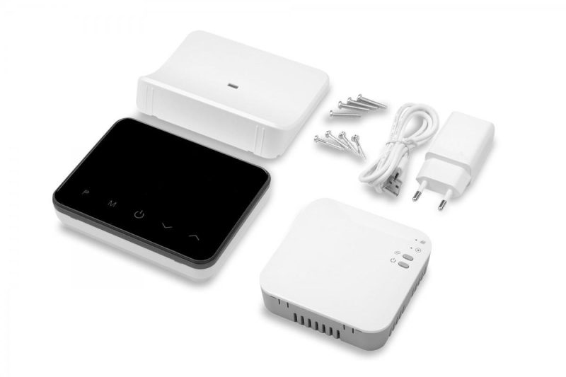 Termostat Volt Polska Comfort WT-20 rádiový + Wi-Fi + napájací zdroj