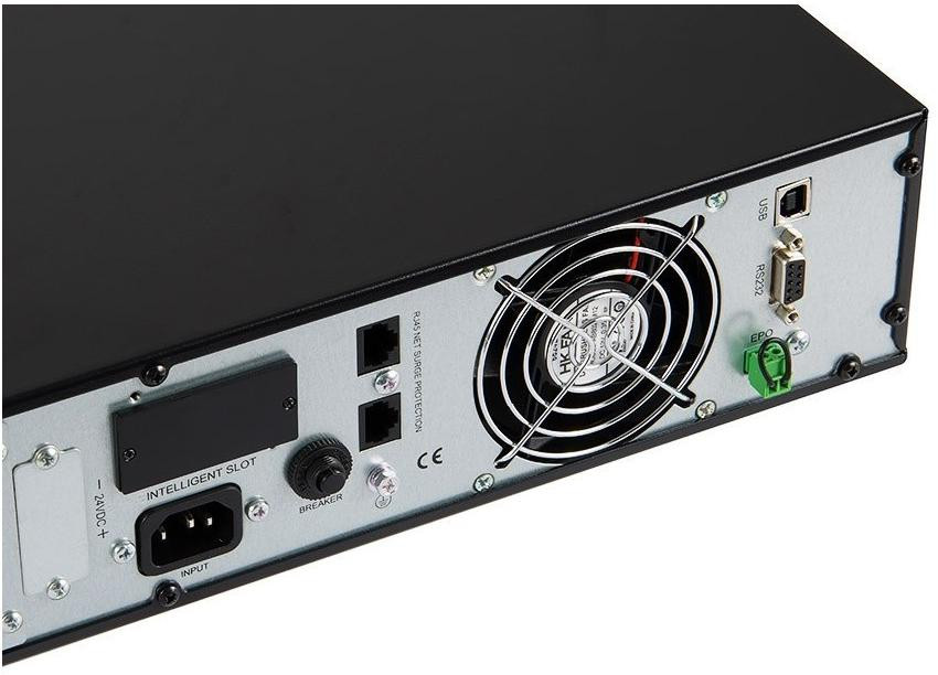 UPS Napájací zdroj Záložný Green Cell 3000VA 2700W do Skrine RACK RTII Z Displejom LCD UPS15 – Obrázok 3