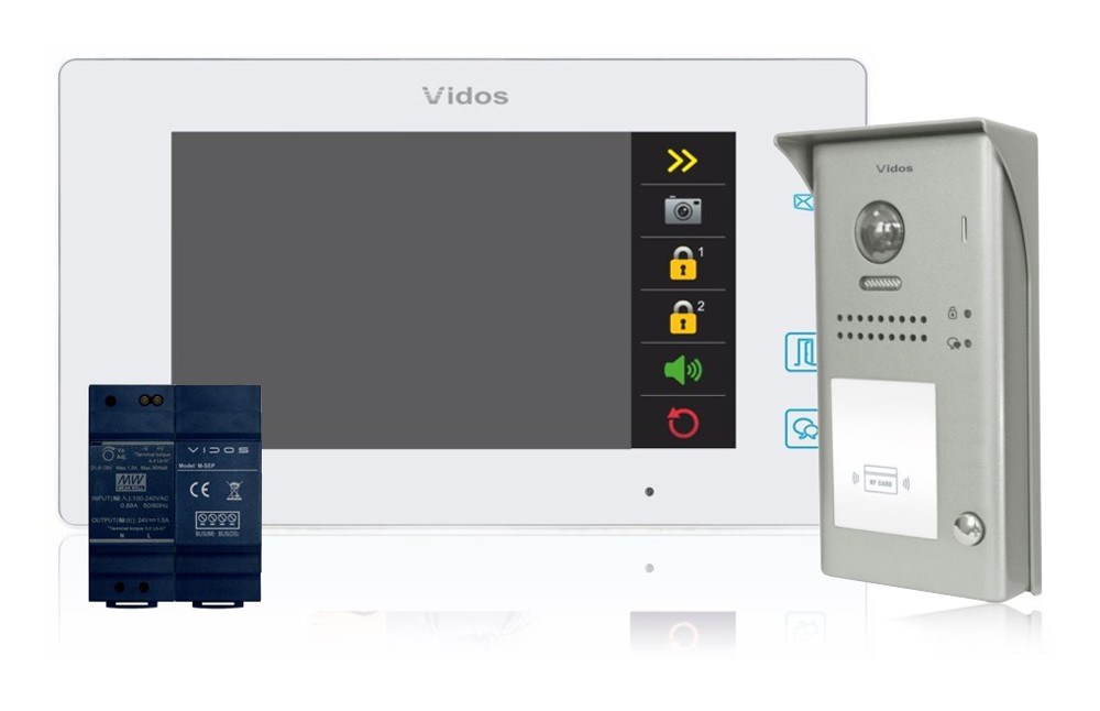 Wideodomofon VIDOS DUO M1021W-2 / S1101A – Obrázok 9
