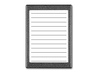 ACO CDN-6N GR PODŚWIETLANY PANEL LISTY LOKATORÓW (ok.10 wpisów)