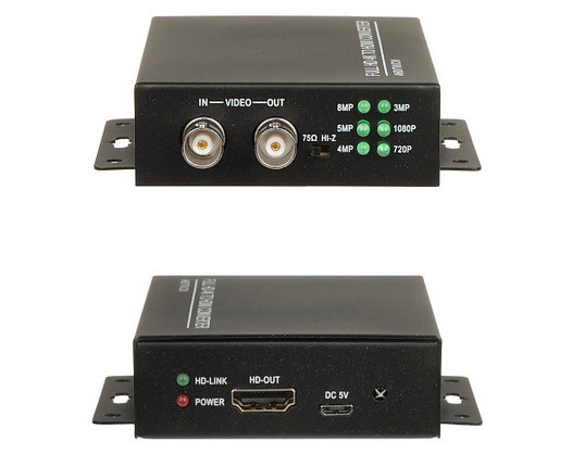 KONWERTER HV/HDMI+HV-HV/HDMI+HV-V2. AHD/HD-CVI/HD-TVI/CVBS na HDMI – Obrázok 2