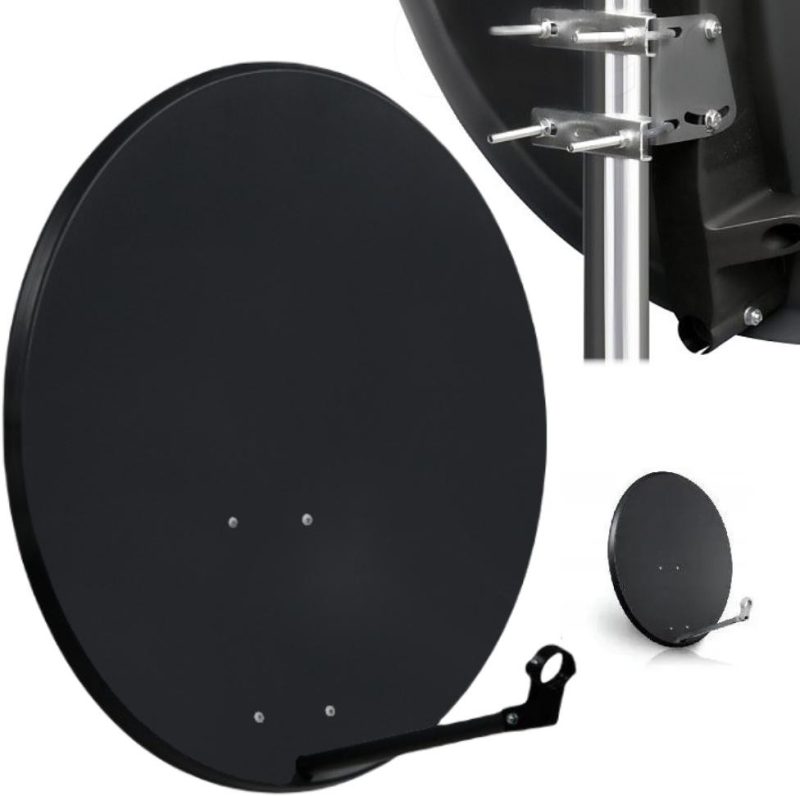 CZASZA ANTENA 80 CM CIEMNA (ASC-800M-C); 8881