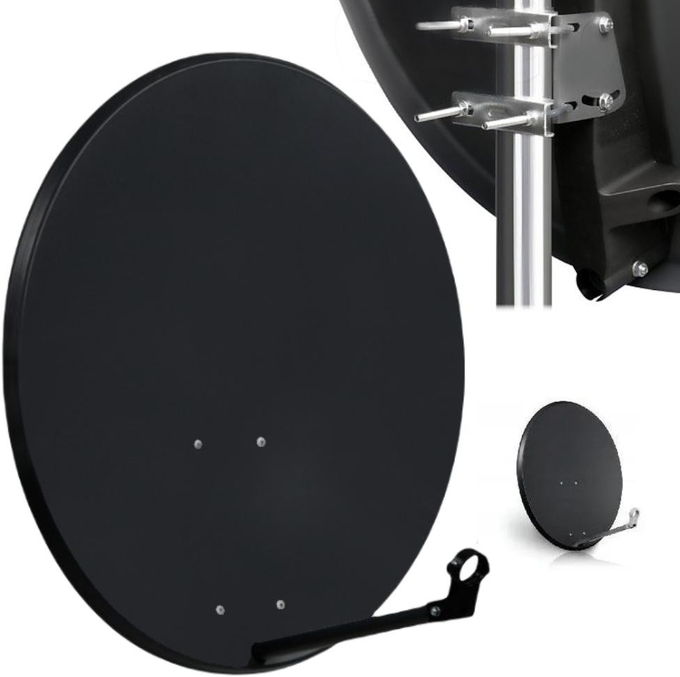CZASZA ANTENA 80 CM CIEMNA (ASC-800M-C); 8881