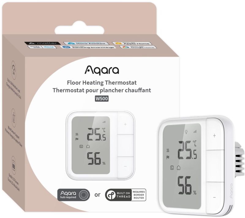 Aqara Floor Heating Thermostat W500 Termostat do vykurovania podłogowego UT-A01D