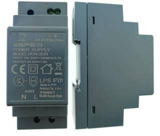Napájací zdroj Impulzný na Na lištu DIN ESPE HDN-3024 24V/30W/1A – Obrázok 2