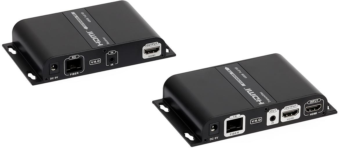 Konvertor signálu HDMI na światłowód s przedłużaczem pilota Signal H3608