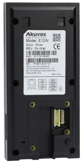 Panel bránový IP Akuvox AKV-E12S – Obrázok 4