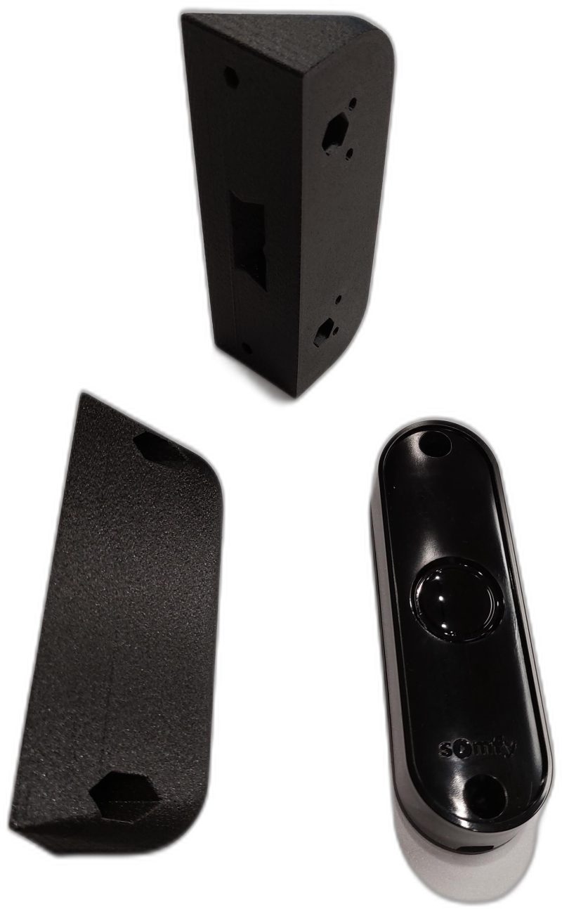Somfy Bitech - podstawy montážne (rohové) fotobuniek (sada - 2 ks)