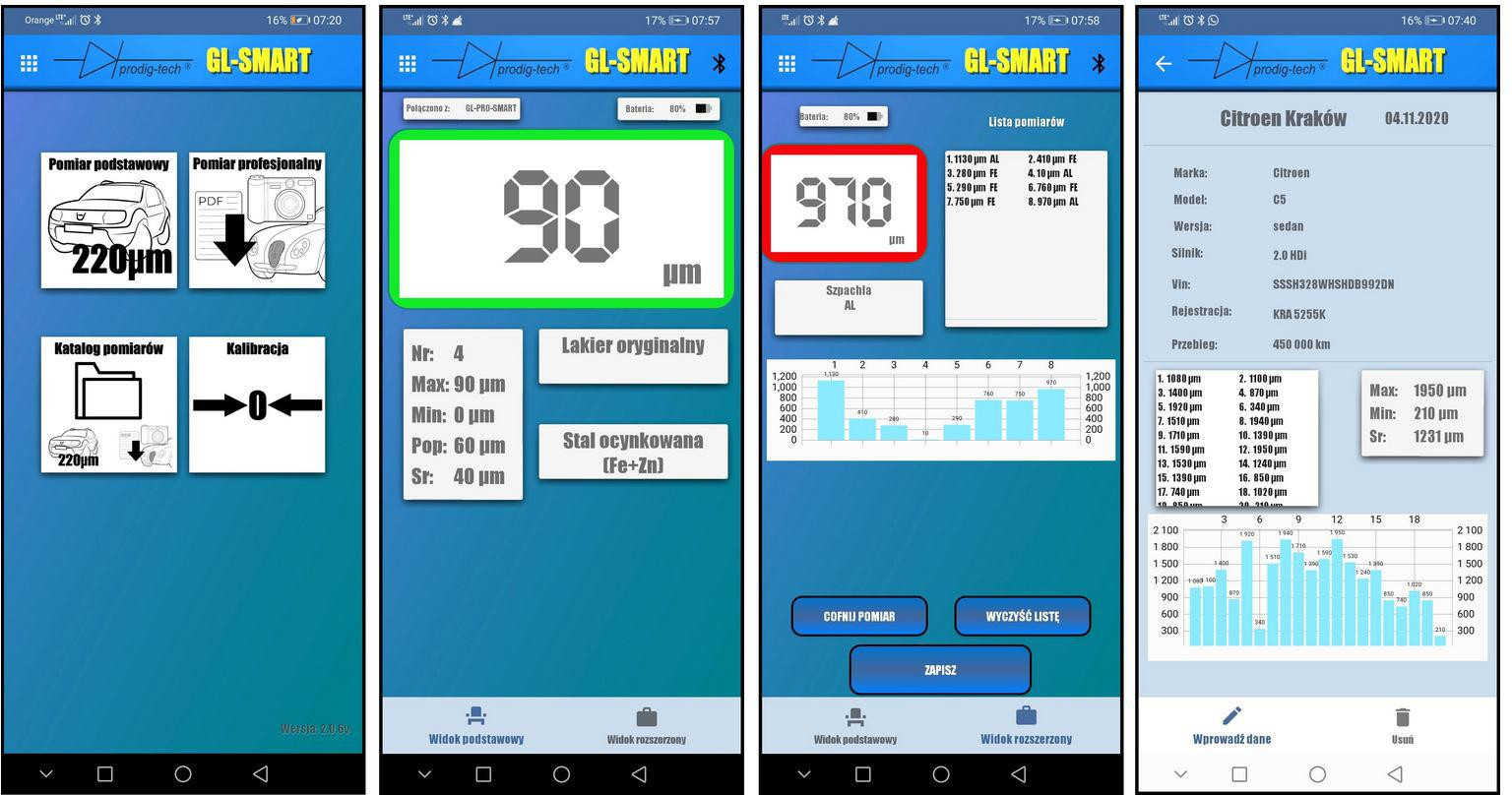 MIERNIK GRUBOŚCI LAKIERU GL-PRO-SMART-FAZ – Obrázok 7