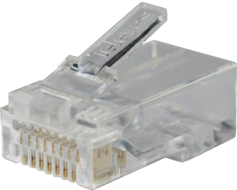 Spoj RJ45 męskie pass through UTP Kat 6 ref. 209906