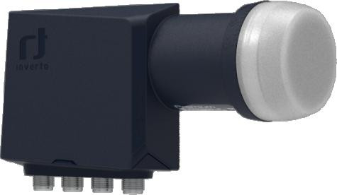 Konvertor Inverto Quad PREMIUM Universal 40mm PLL LNB