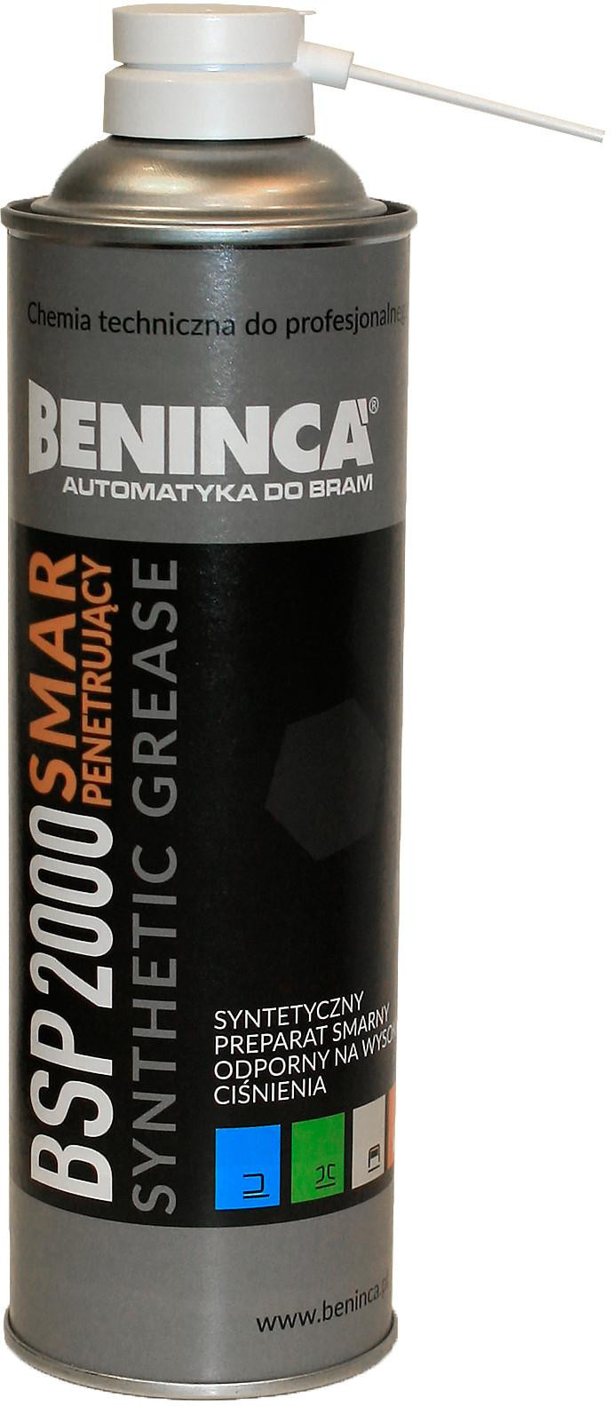 Chemia: Smar syntetyczny (penetrujący) Beninca BSP2000 500ml do brán/automatyki/pohonov