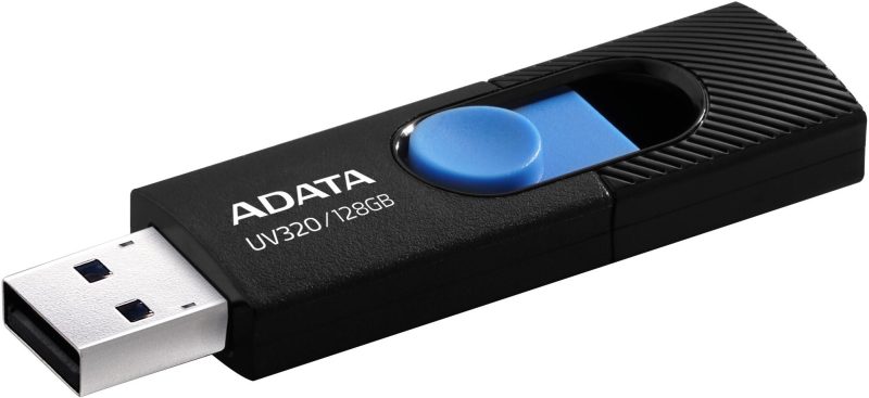ADATA Pendrive UV320 128G USB 3.2 Gen1 Czarno-niebieski