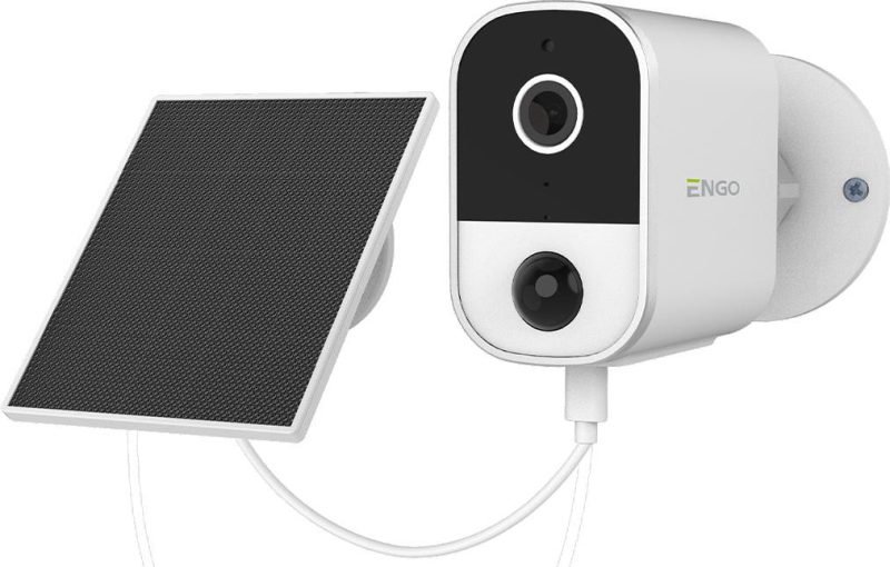 ENGO Controls ECAM-SOLAR- Smart Kamera Wi-Fi s batériou a panelom solarnym, 4MP