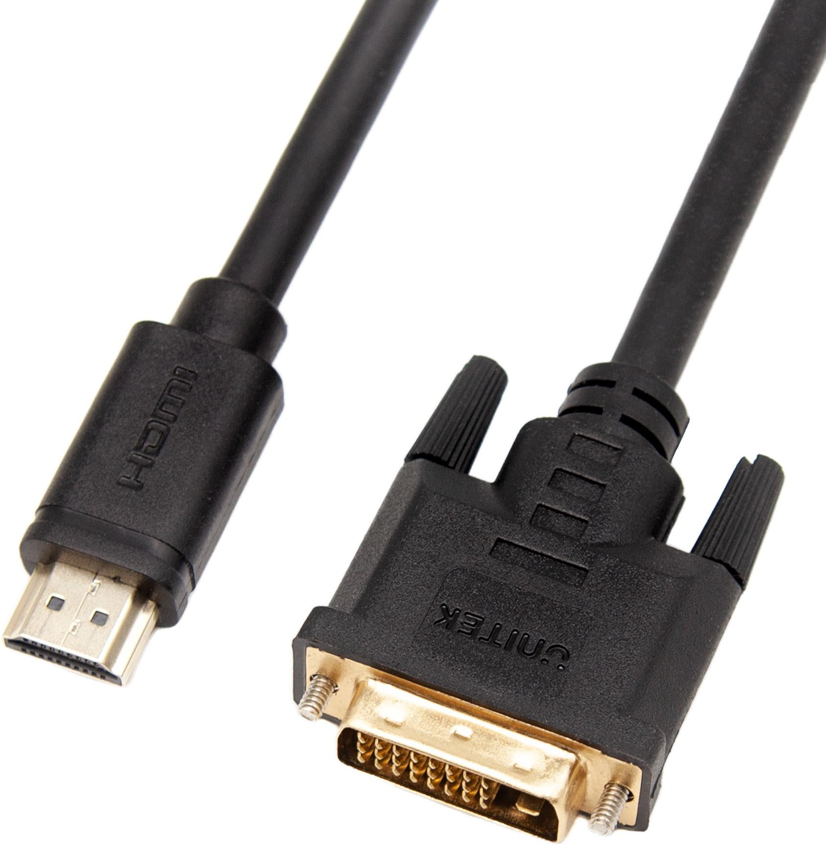 Unitek Adapter obojsmerný HDMI do DVI kábel 2m