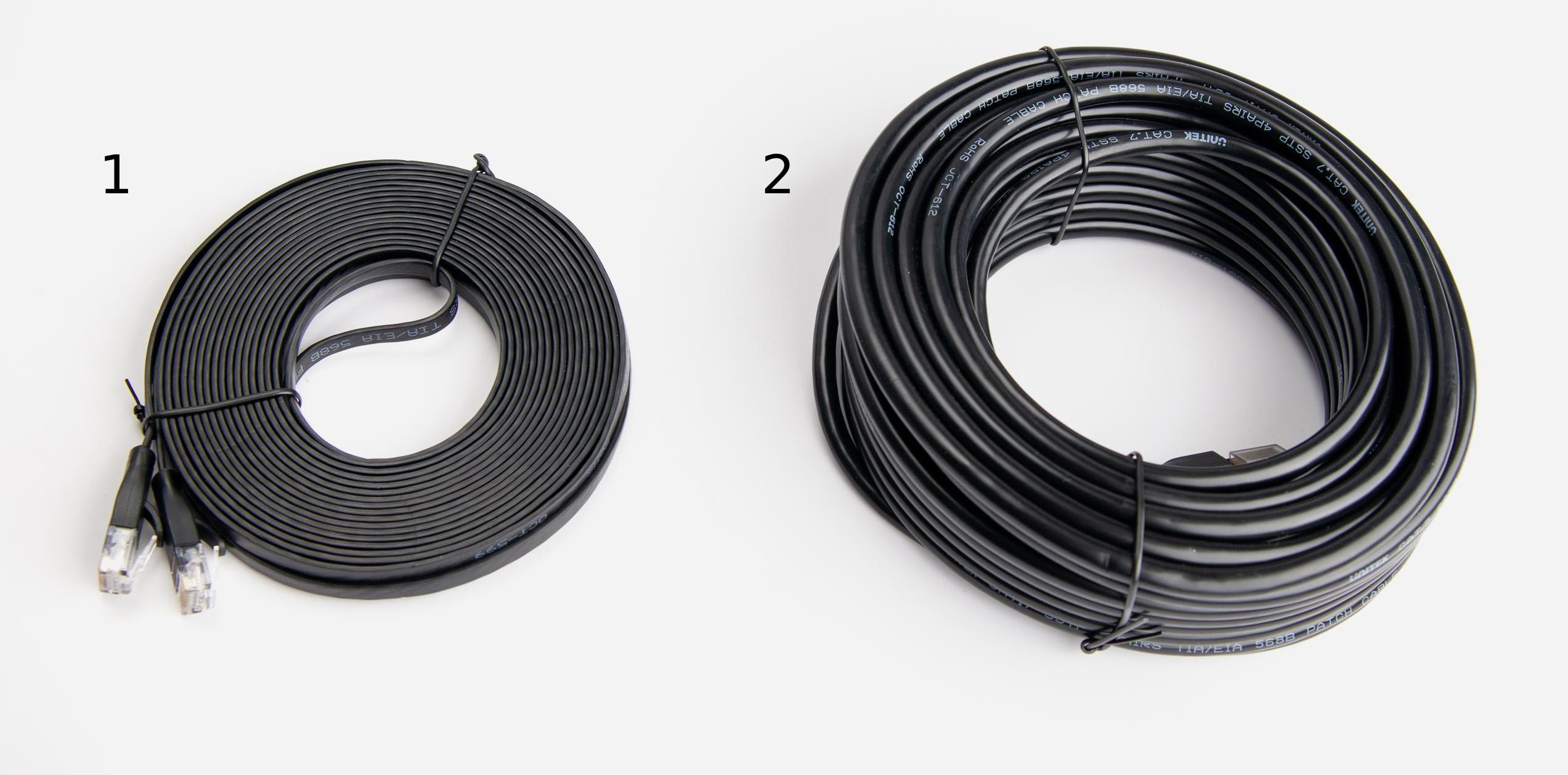 Unitek Kábel sieťový plochý Ethernet Cat.7 5m – Obrázok 4