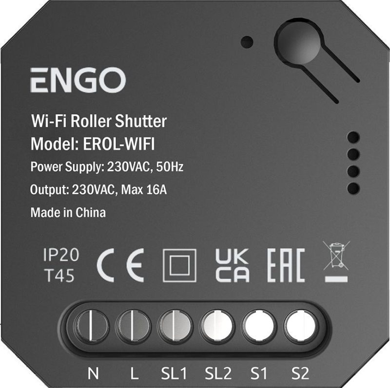 ENGO Controls EROL-WIFI - Ovládač Roliet do systému ENGO Smart, WIFI