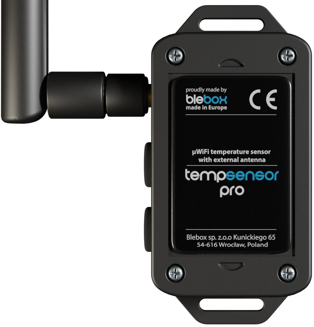 Senzor teploty tempsensor PRO BleBox – Obrázok 3