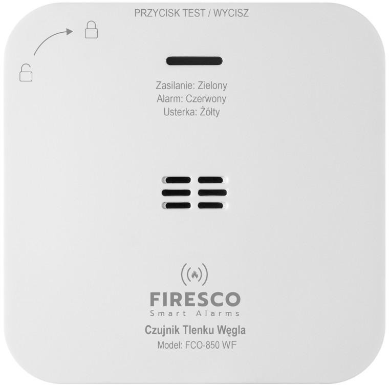 Senzor oxidu uhoľnatého Firesco FCO-850 WF s WIFI aplikáciou Tuya – Obrázok 4