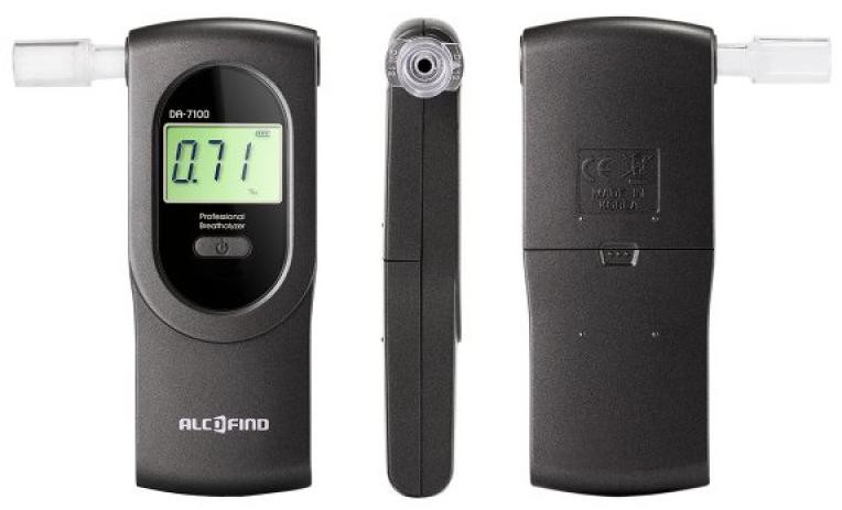 Alkohol tester AlcoFind DA7100 – Obrázok 3