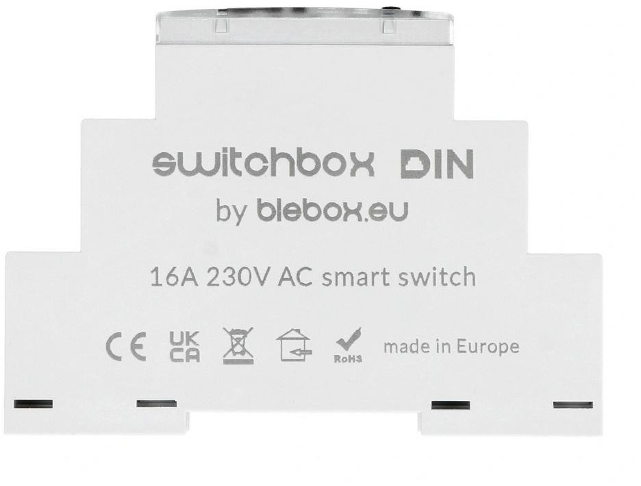 Modul reléový switchbox DIN BleBox – Obrázok 4
