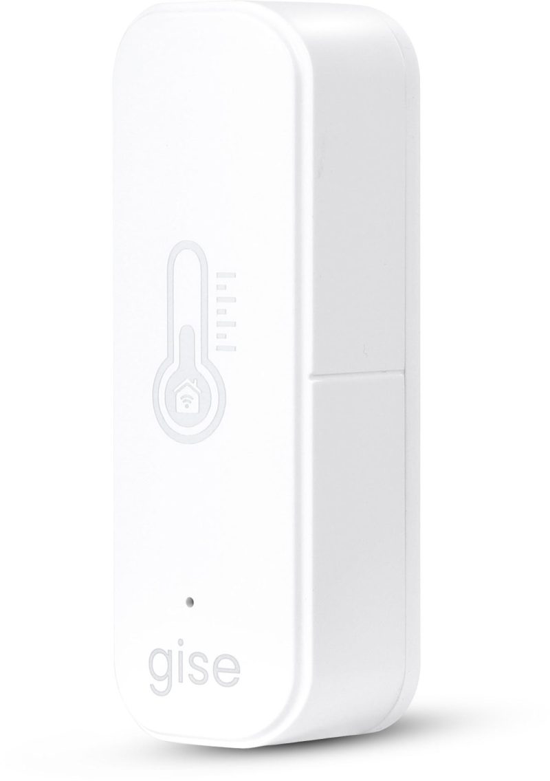 GISE Smart Senzor teploty a vlhkosti Wi-Fi Biely | Tuya | GTHS-WF-01-W