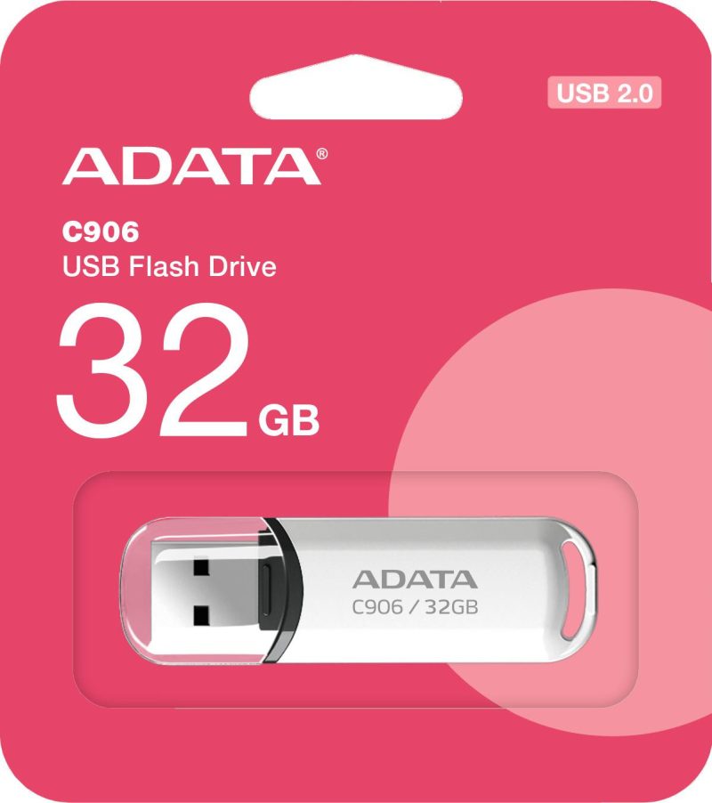 ADATA Pendrive C906 32GB USB2.0 biele