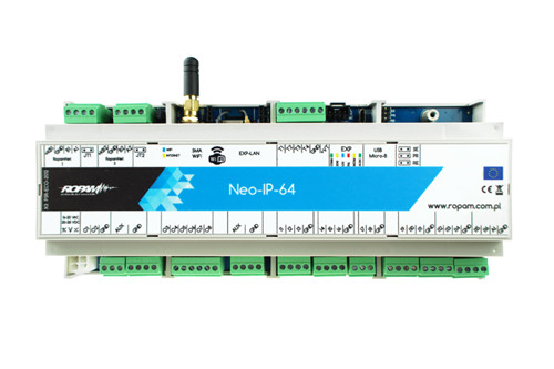 ROPAM Ústredňa Alarmová NEO-IP-64-D12M