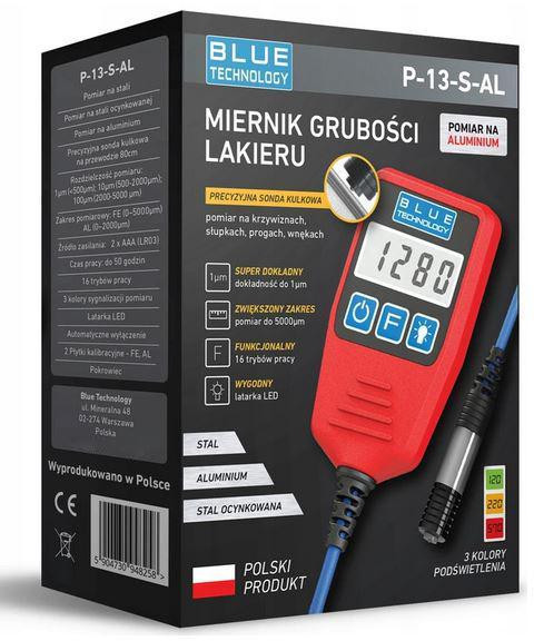 Miernik grubości lakieru Blue Technology P-13-S-AL – Obrázok 2
