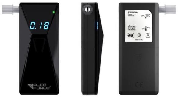 Alkohol tester AlcoForce AF450 – Obrázok 5