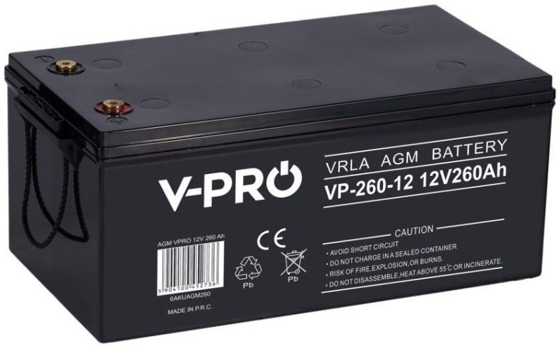Akumulátor VOLT Polska AGM VPRO 12V 260Ah