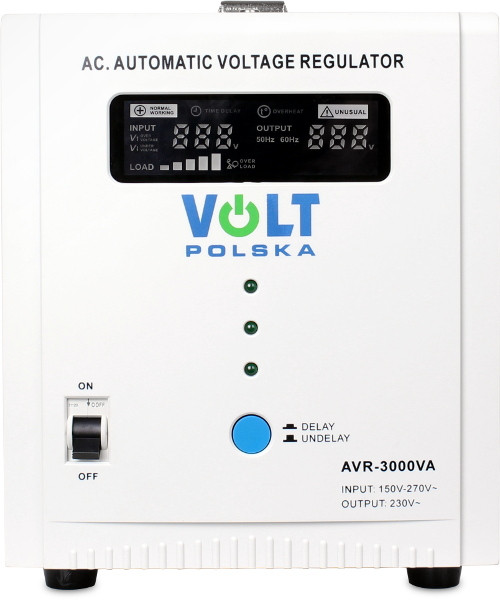 STABILIZATOR NAPIĘCIA VOLT POLSKA AVR 3000 – Obrázok 2