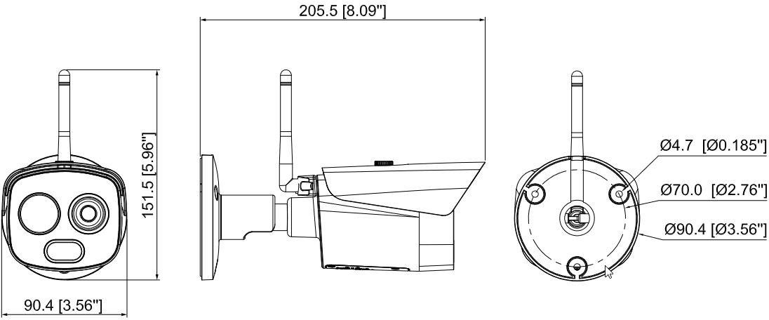Kamera Termovízna Dahua TPC-BF1241-B7F8-S2 – Obrázok 2