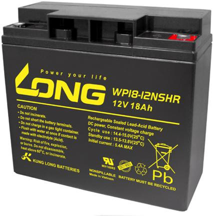 Akumulátor AGM LONG 12V 18Ah VdS