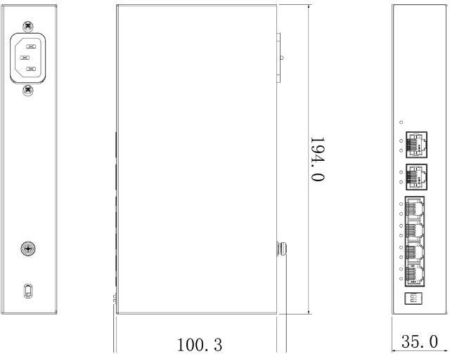 Switch Dahua PFS3006-4ET-36 – Obrázok 4