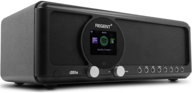 Radio internetowe Ferguson Regent i351s Čierne - WIFI/DAB+/FM/USB/BT/Spotify