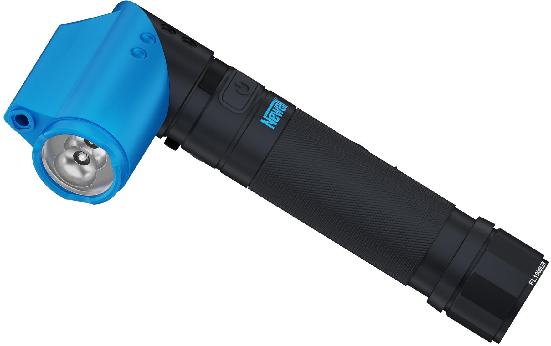 Baterka taktyczna Newell FL1000LUV USB-C s UV a laserem – Obrázok 3